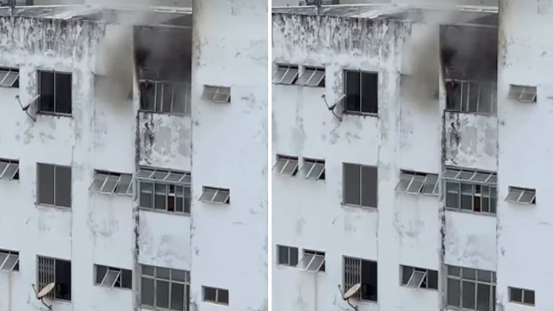 Equipes do Corpo de Bombeiros Militar da Bahia foram acionadas