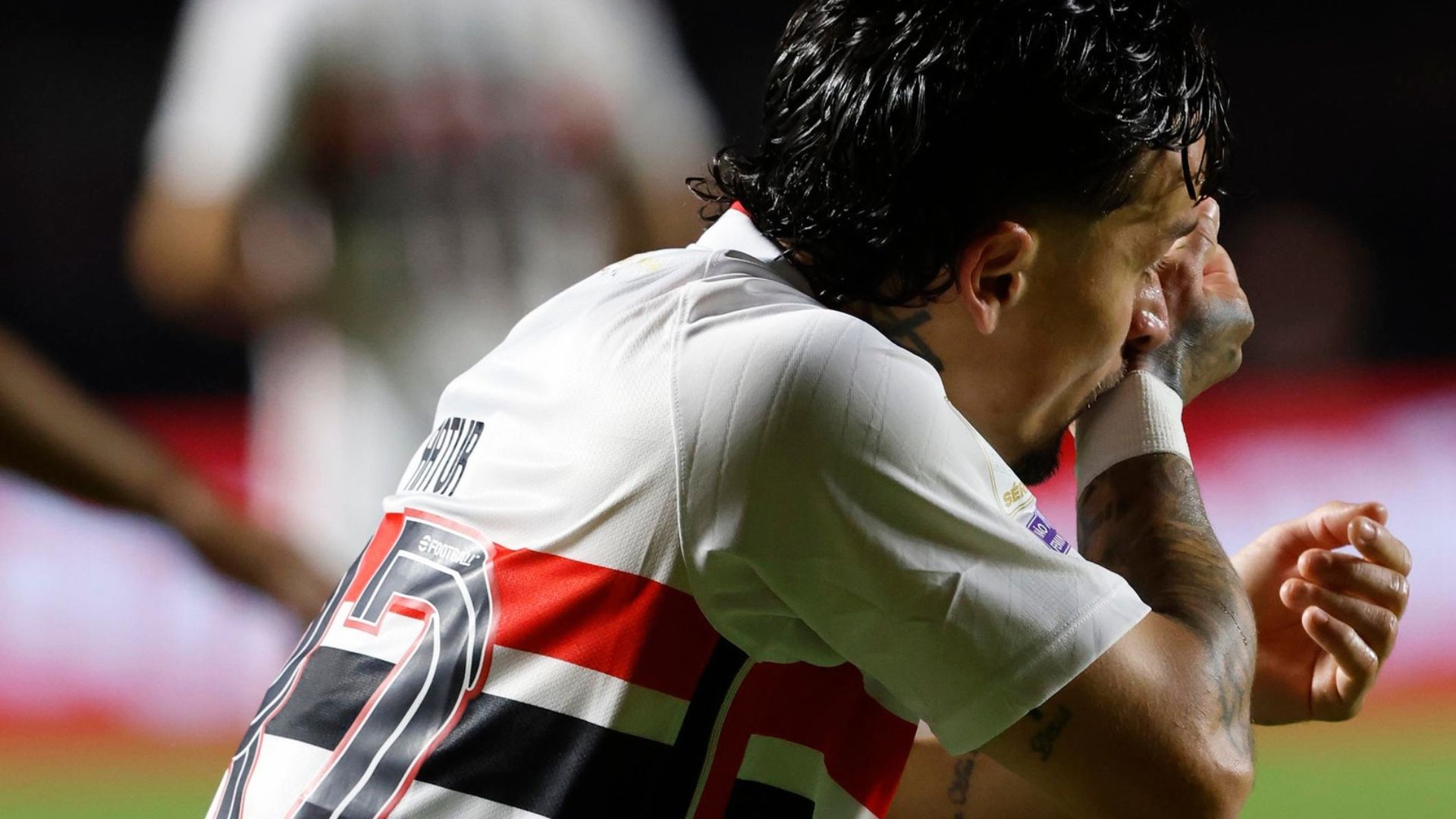 Artur contra o Vasco no último sábado (17) - Foto: Rubens Chiri / São Paulo FC