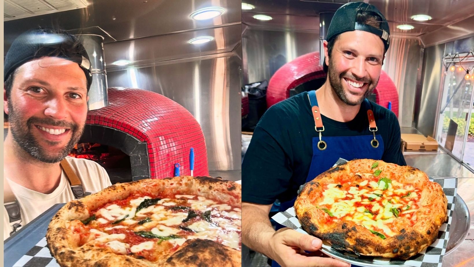Ex-ator da Globo abandona novelas para vender pizzas. Foto: Redes sociais