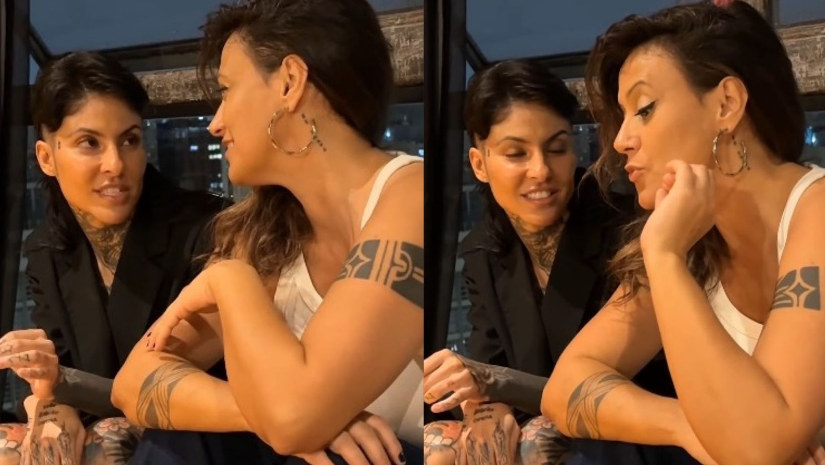 Ex-BBB aposta em ensaio lésbico para conteúdo adulto. Foto: Reprodução/Redes sociais