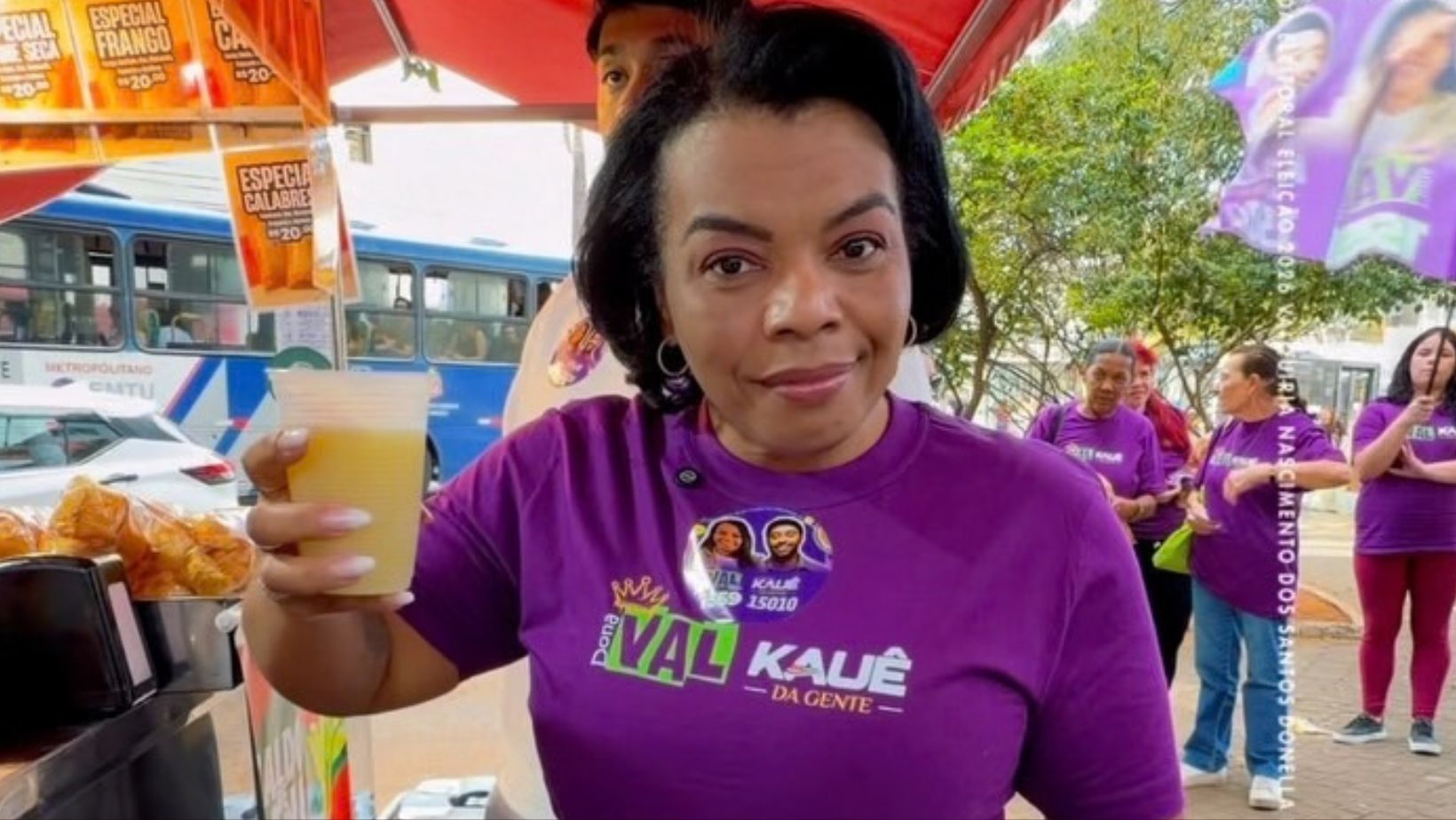 Mãe de MC Kevin reage após derrota nas urnas; Foto: Redes sociais 