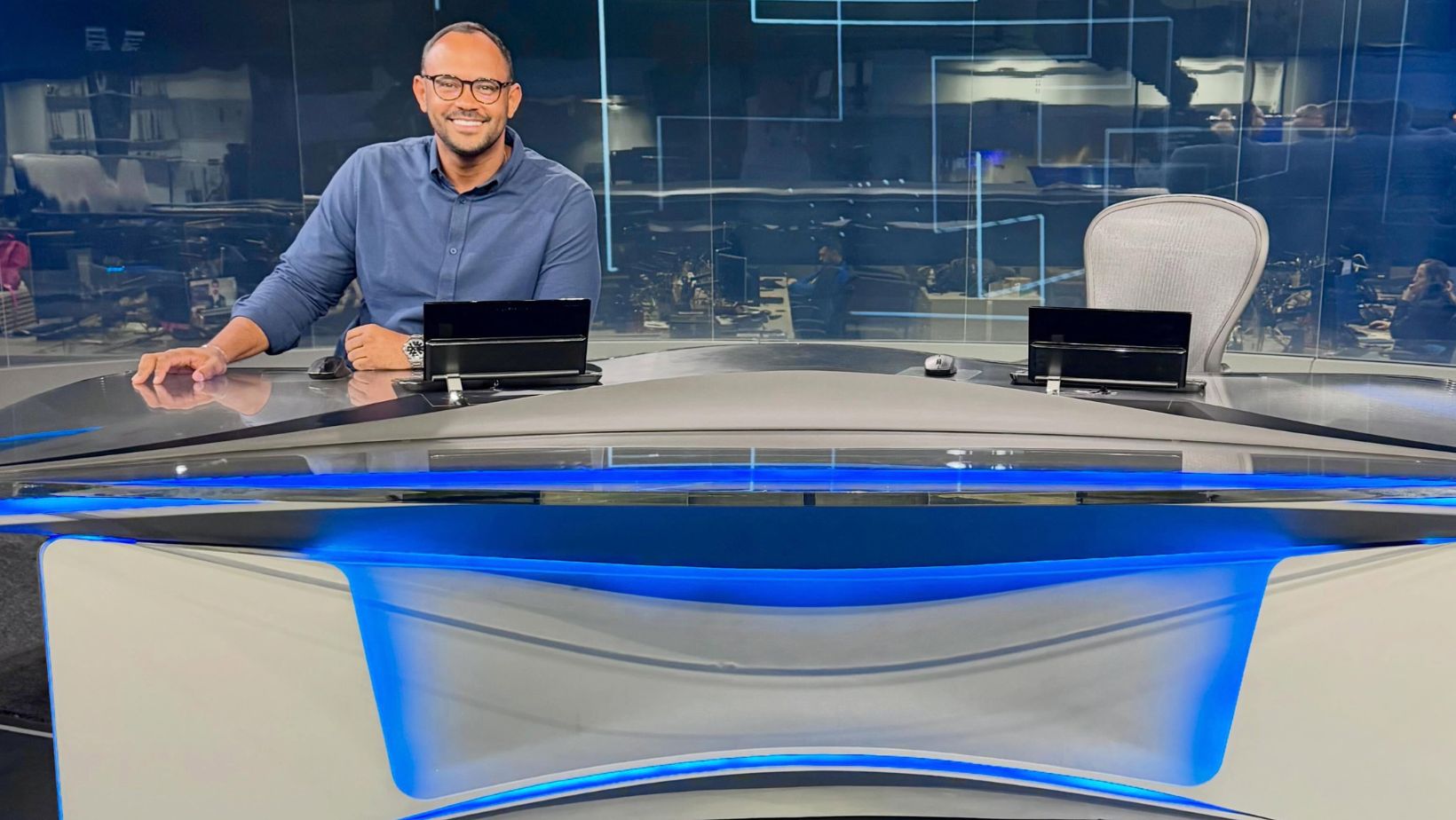 Vanderson Nascimento lamenta morte de parceiro de reportagem. Foto: Redes sociais