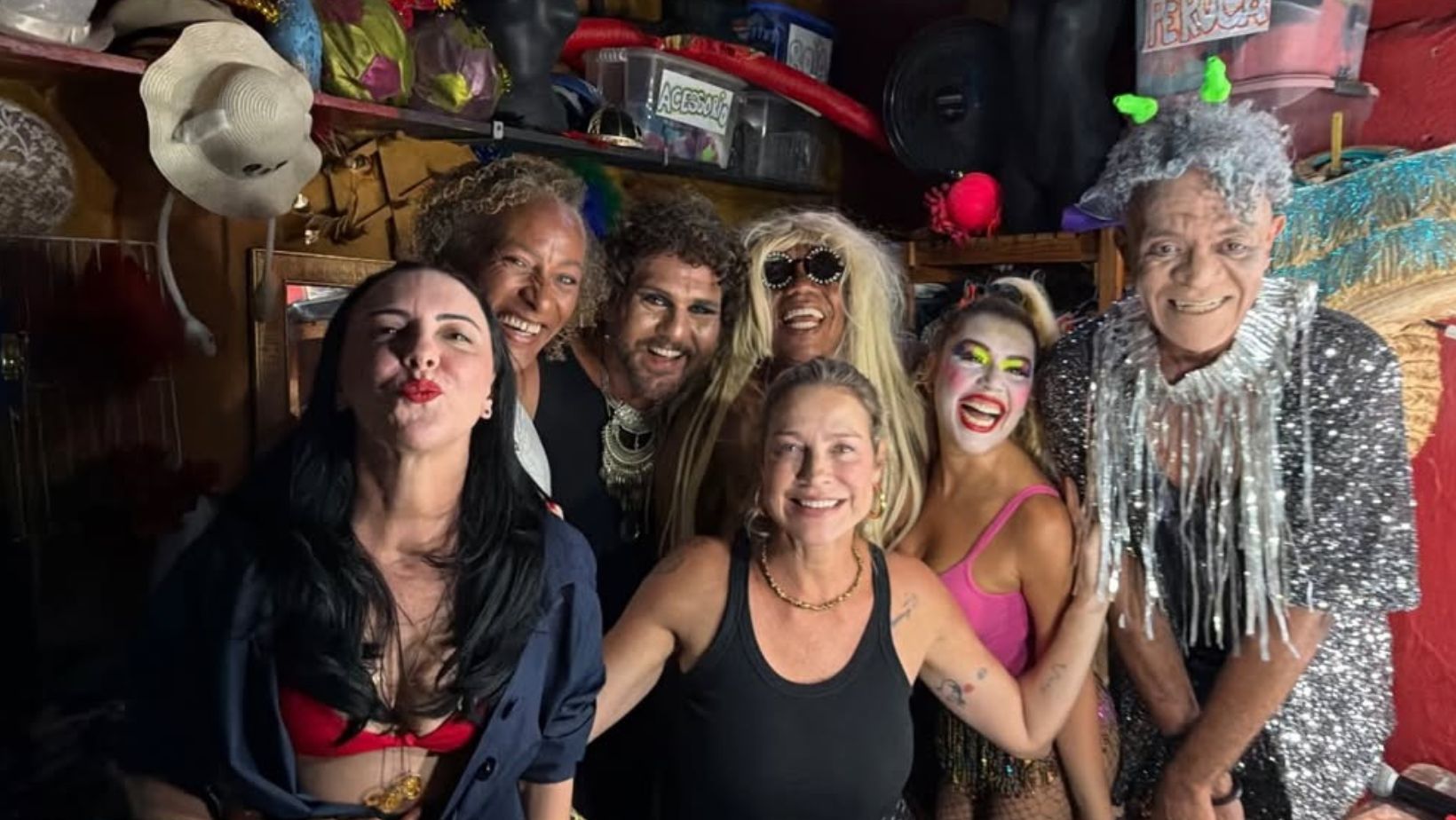 "E tome dança": Luana Piovani aproveita noite de música em Salvador. Foto: Redes sociais