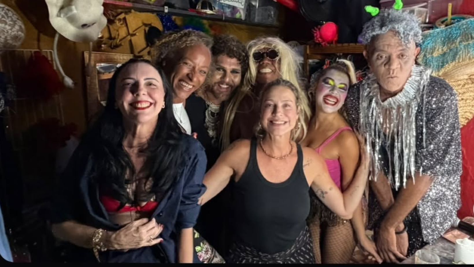 "E tome dança": Luana Piovani aproveita noite de música em Salvador. Foto: Redes sociais