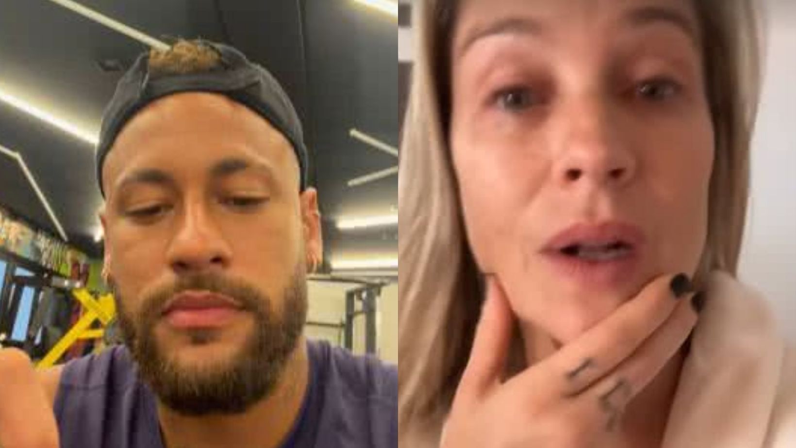 Neymar provoca Luana Piovani em meio à briga nas redes e cita filhos da atriz: “Mãe maluca”. Foto: Redes sociais