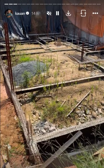 Kauan, da dupla com Matheus, expõe obra de R$ 7,6 milhões parada