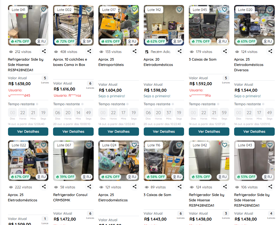 Casas Bahia faz leilão de geladeiras, notebooks e celulares por R$ 400 | Kwara