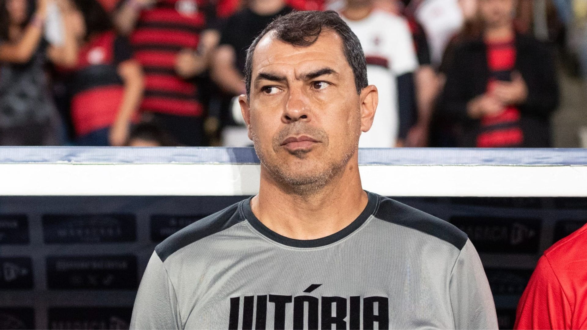 Fábio Carille sob o comando do Vitória - Foto: TV Vitória