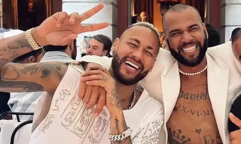 neymar e daniel alves