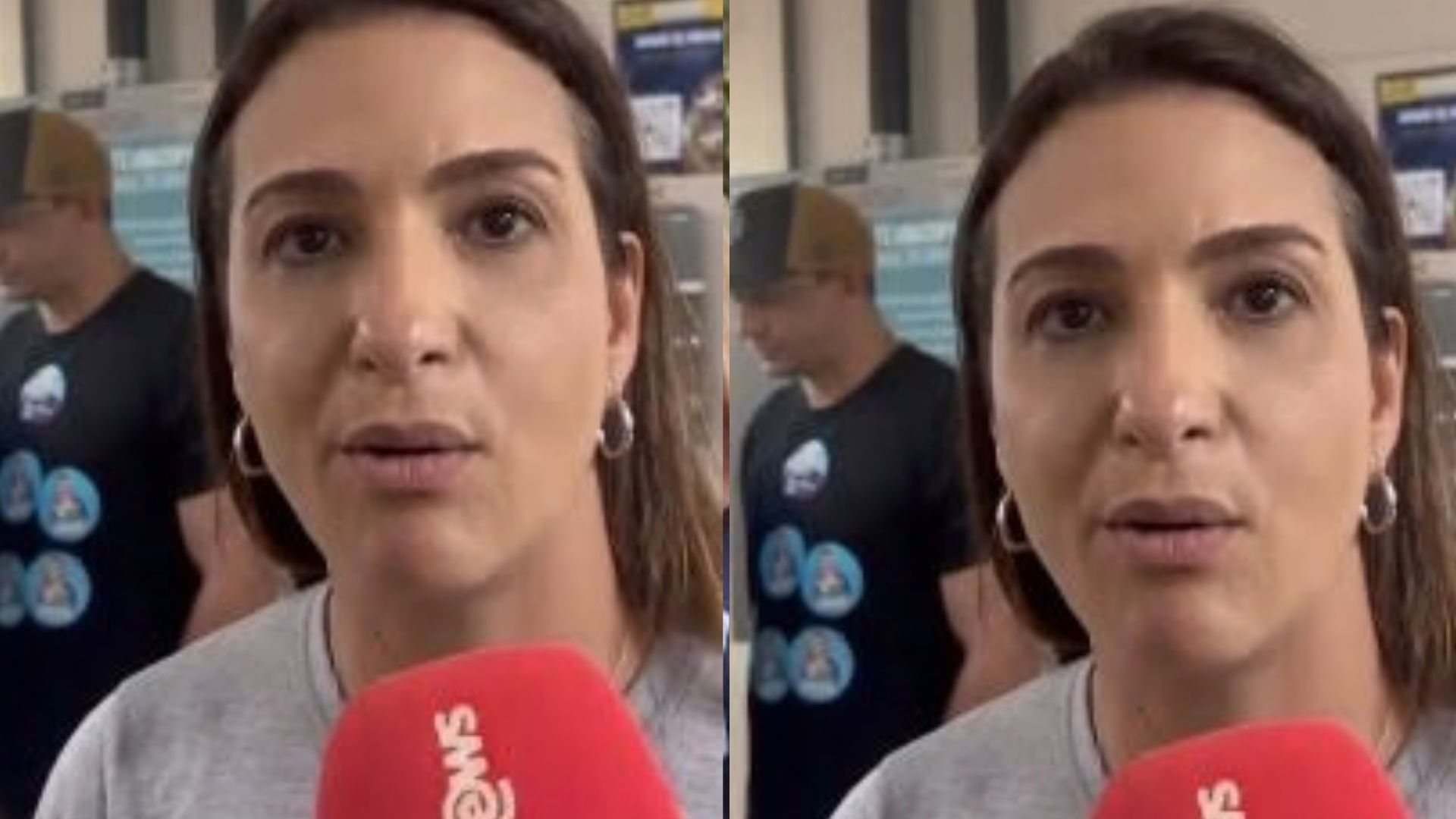 Após infarto, Roberta Roma reaparece em votação: "Fiz questão de vir"