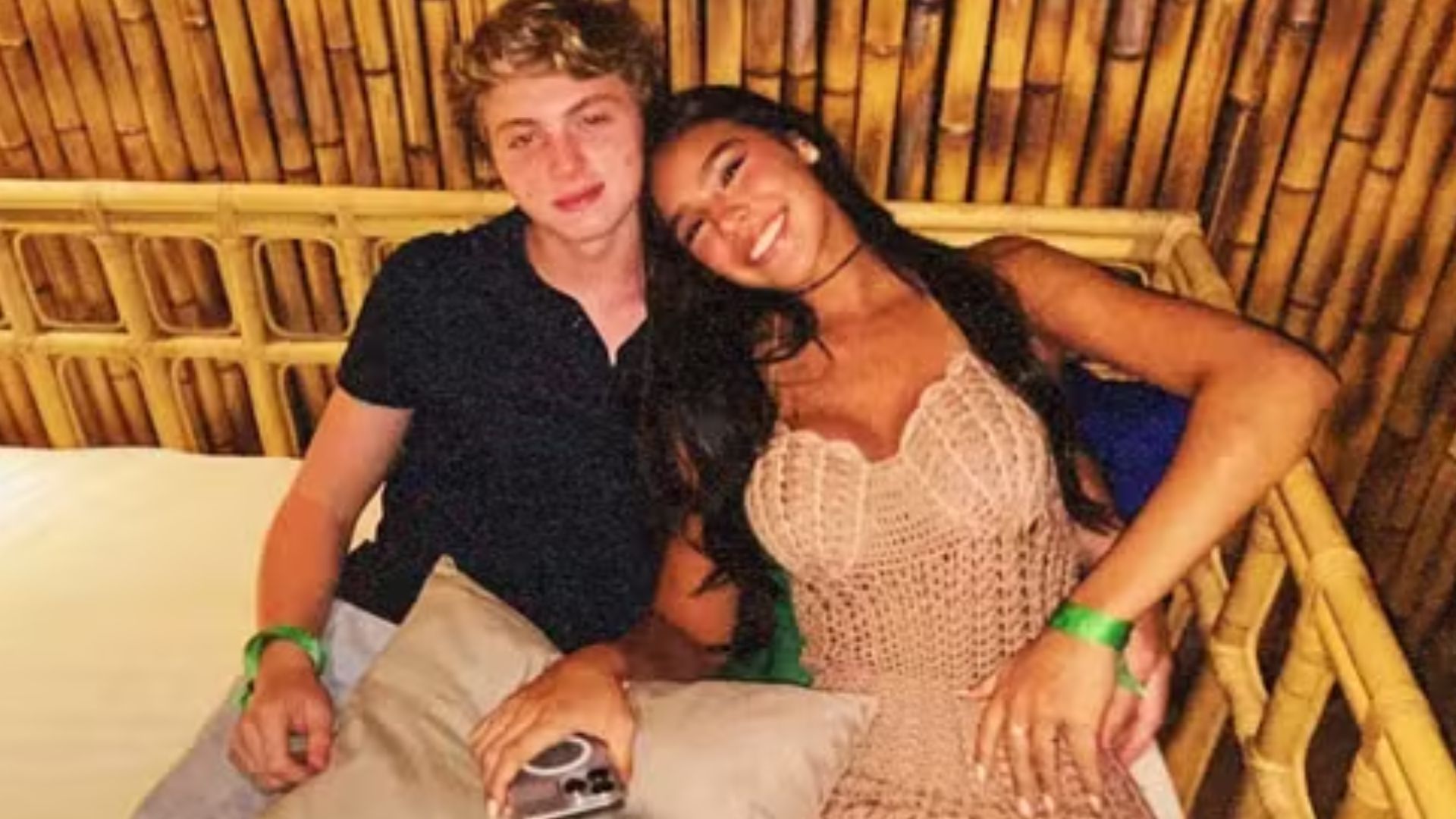 Duda Guerra e Benício Huck namoraram antes de anunciarem o fim do relacionamento, que ganhou repercussão nas redes sociais — Foto: Reprodução/Instagram