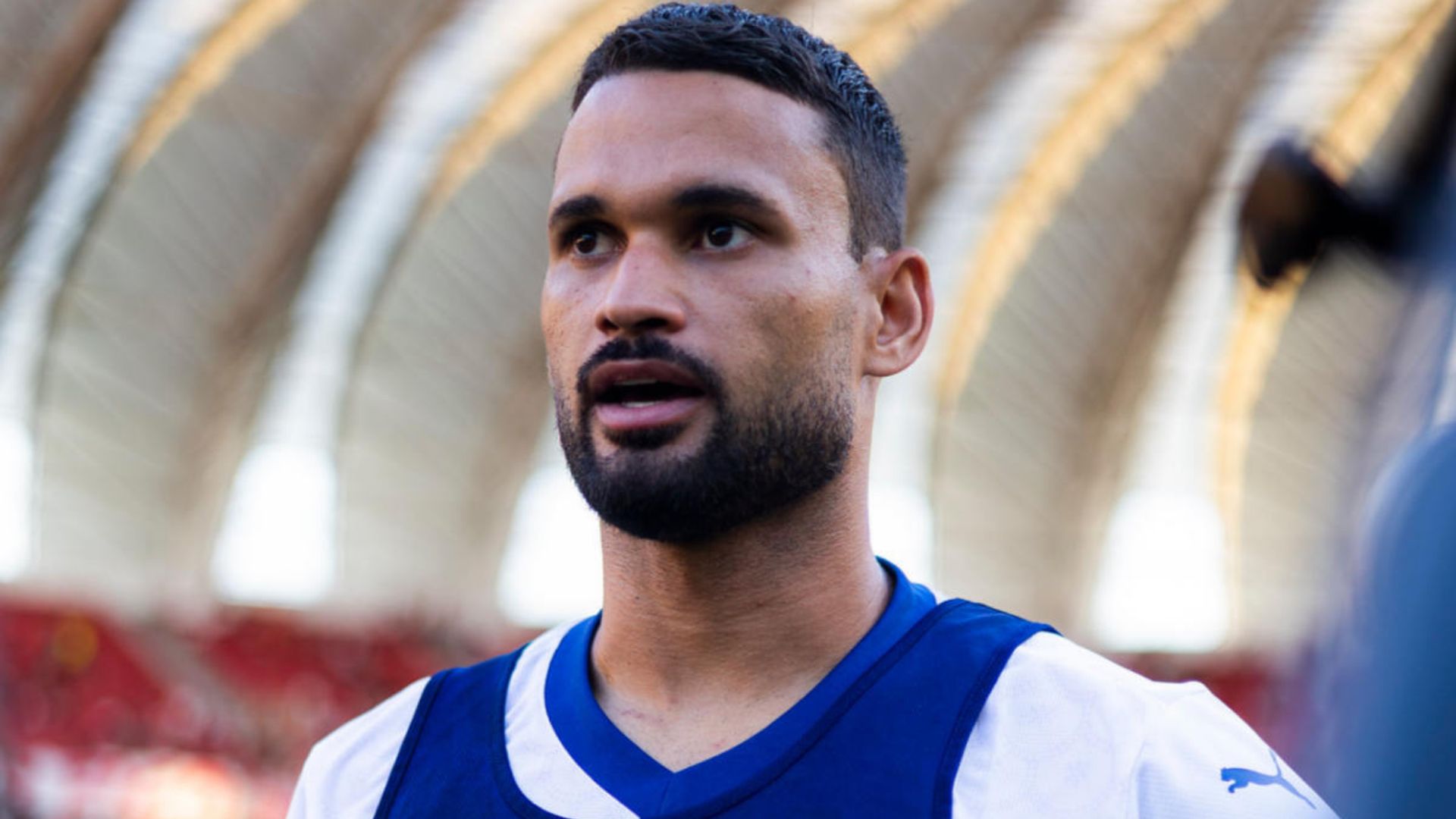 	 Willian José com as cores do Bahia - Foto: Divulgação/E.C. Bahia