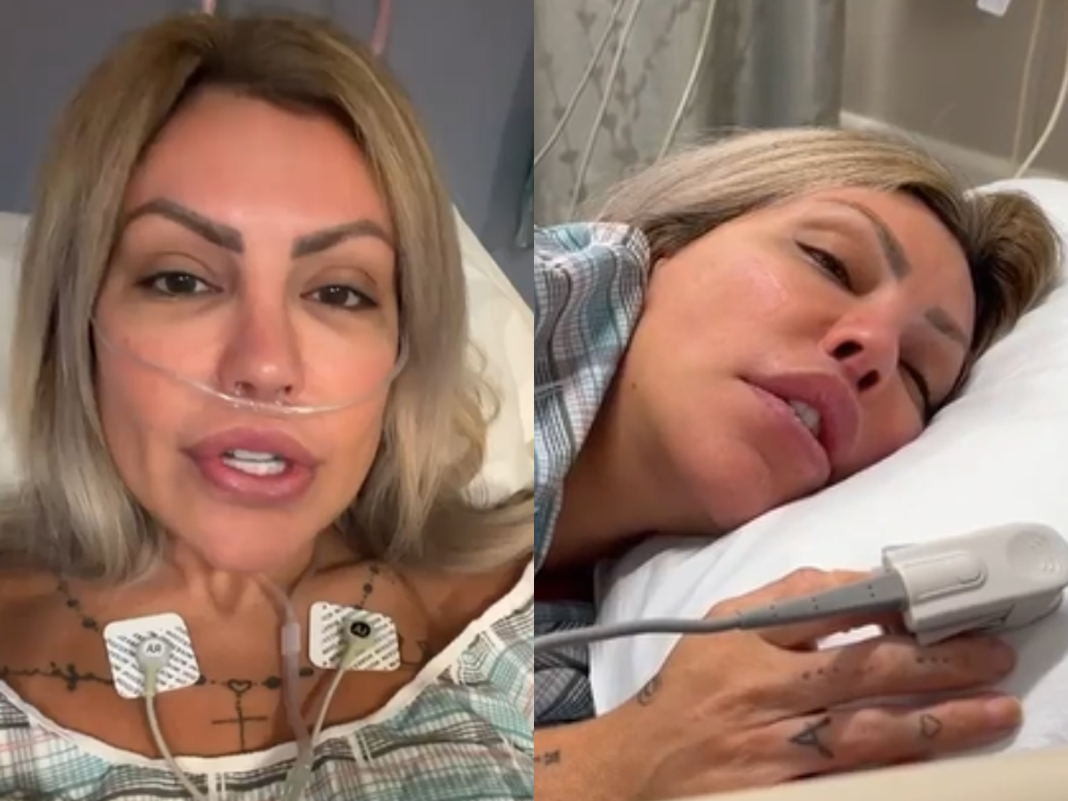 Liziane Gutierrez é internada às pressas em hospital de Las Vegas, nos Estados Unidos