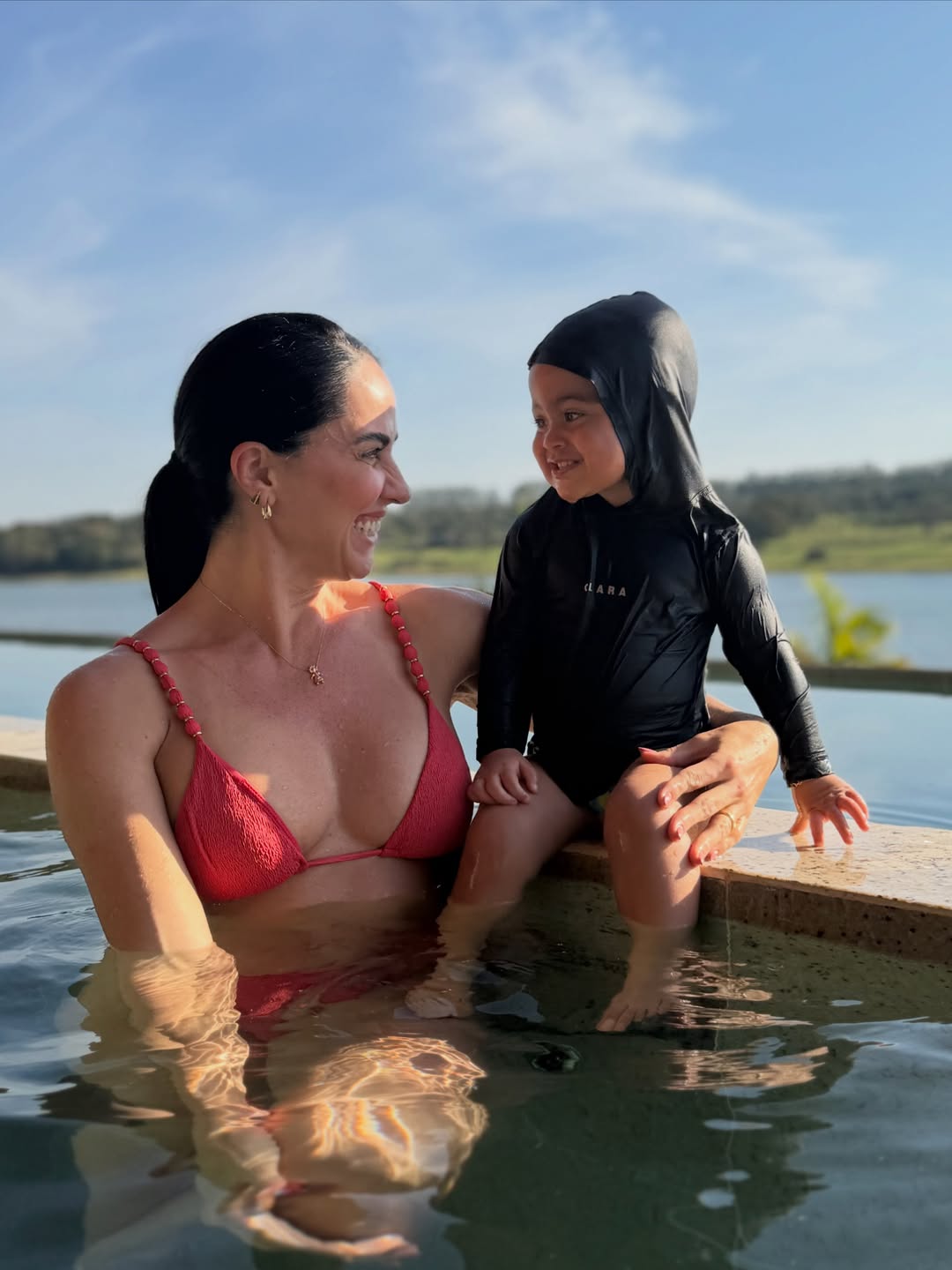 Graciele Lacerda e Clarinha | Reprodução / Redes Sociais 