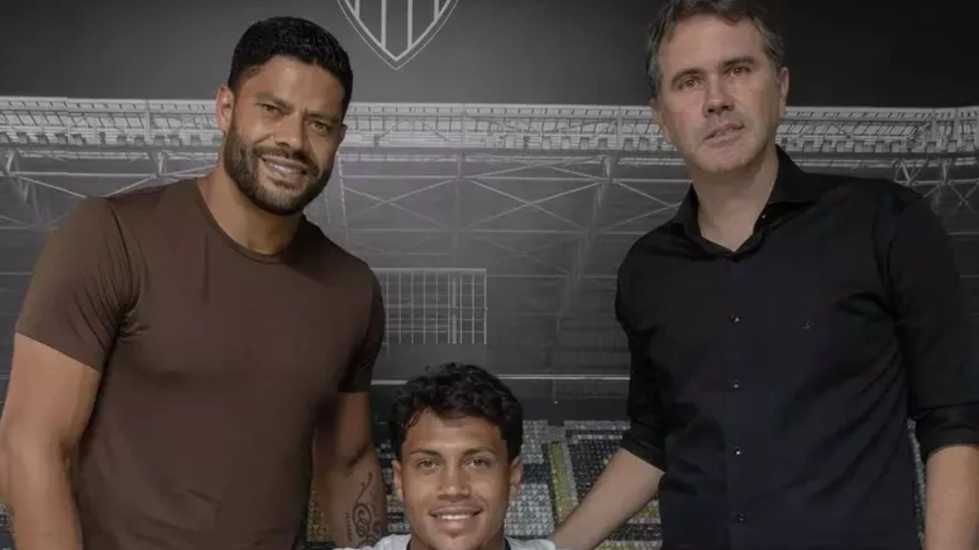   Ian Ângelo, filho do atacante Hulk - Foto: Pedro Souza / Atlético-MG