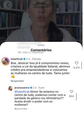 Instagram Jéssica Senra