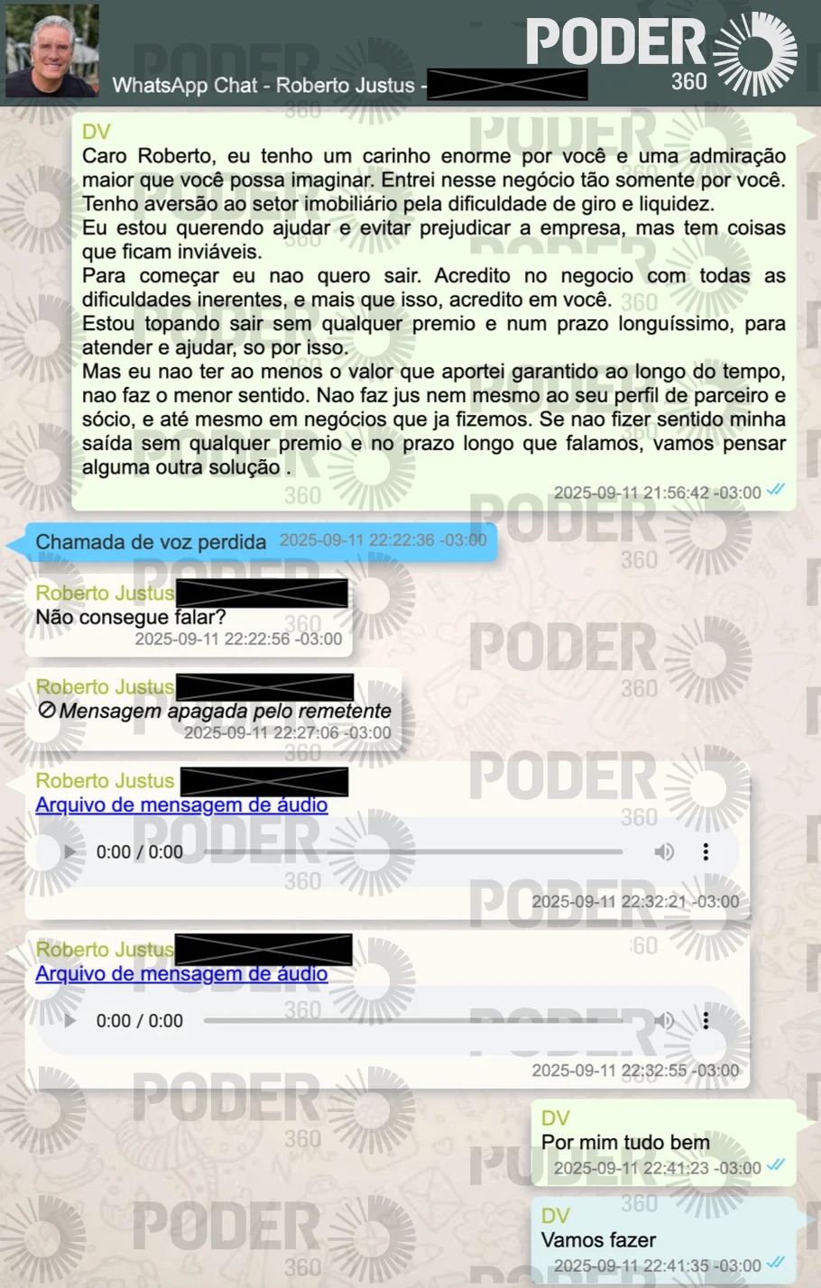 Roberto Justus e Vorcaro