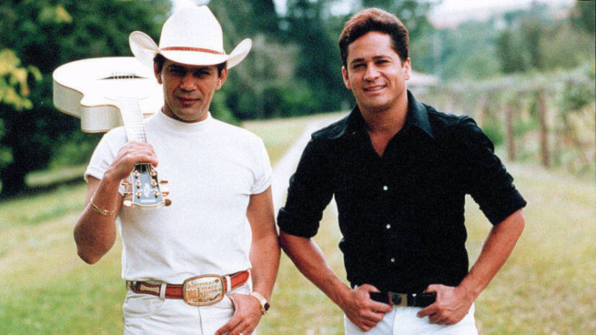 Leandro e Leonardo serão retratados em filme que já movimenta os bastidores do cinema — Foto: Reprodução/Instagram