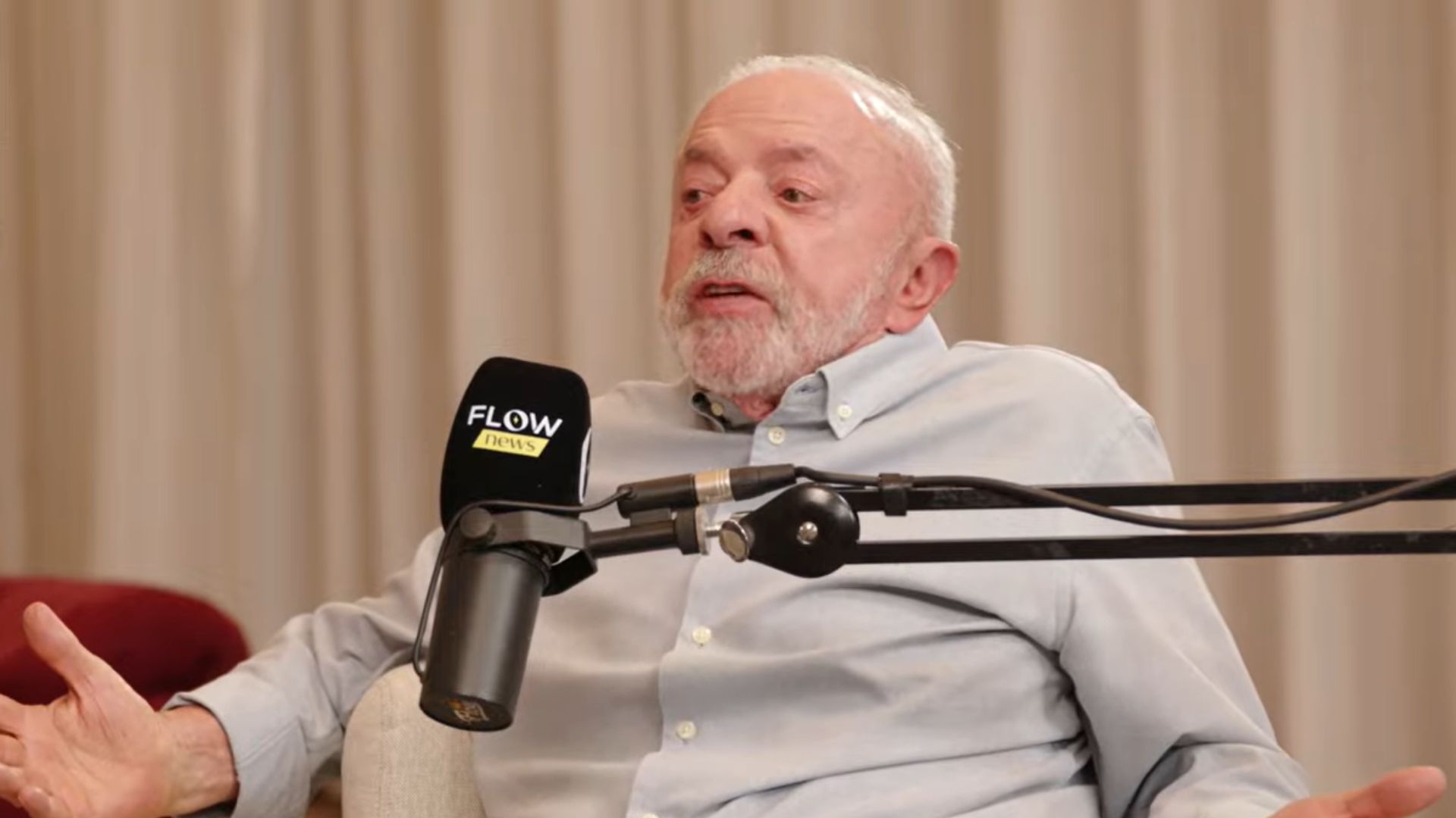 Lula no Flow: Lula detona Eduardo Bolsonaro e diz que ex-deputado é 'traidor da Pátria' - Foto