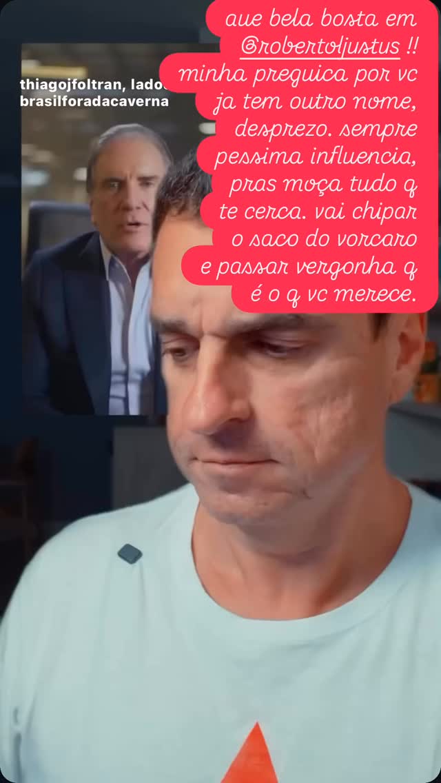 Luana Piovani afirmou sentir “desprezo” por Roberto Justus e fez críticas ao empresário nos stories — Foto: Reprodução/Instagram