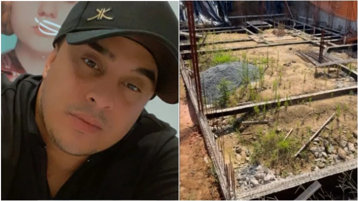 Kauan, da dupla com Matheus, expõe obra de R$ 7,6 milhões parada