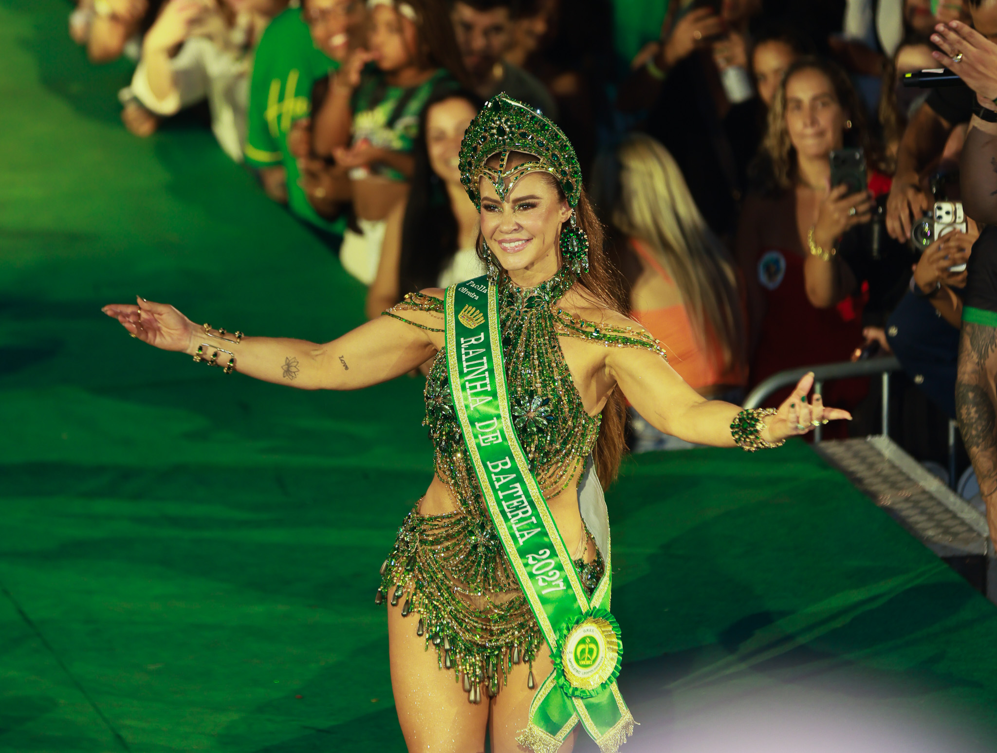 Paolla Oliveira na coroação | Thiago Mattos / Agnews