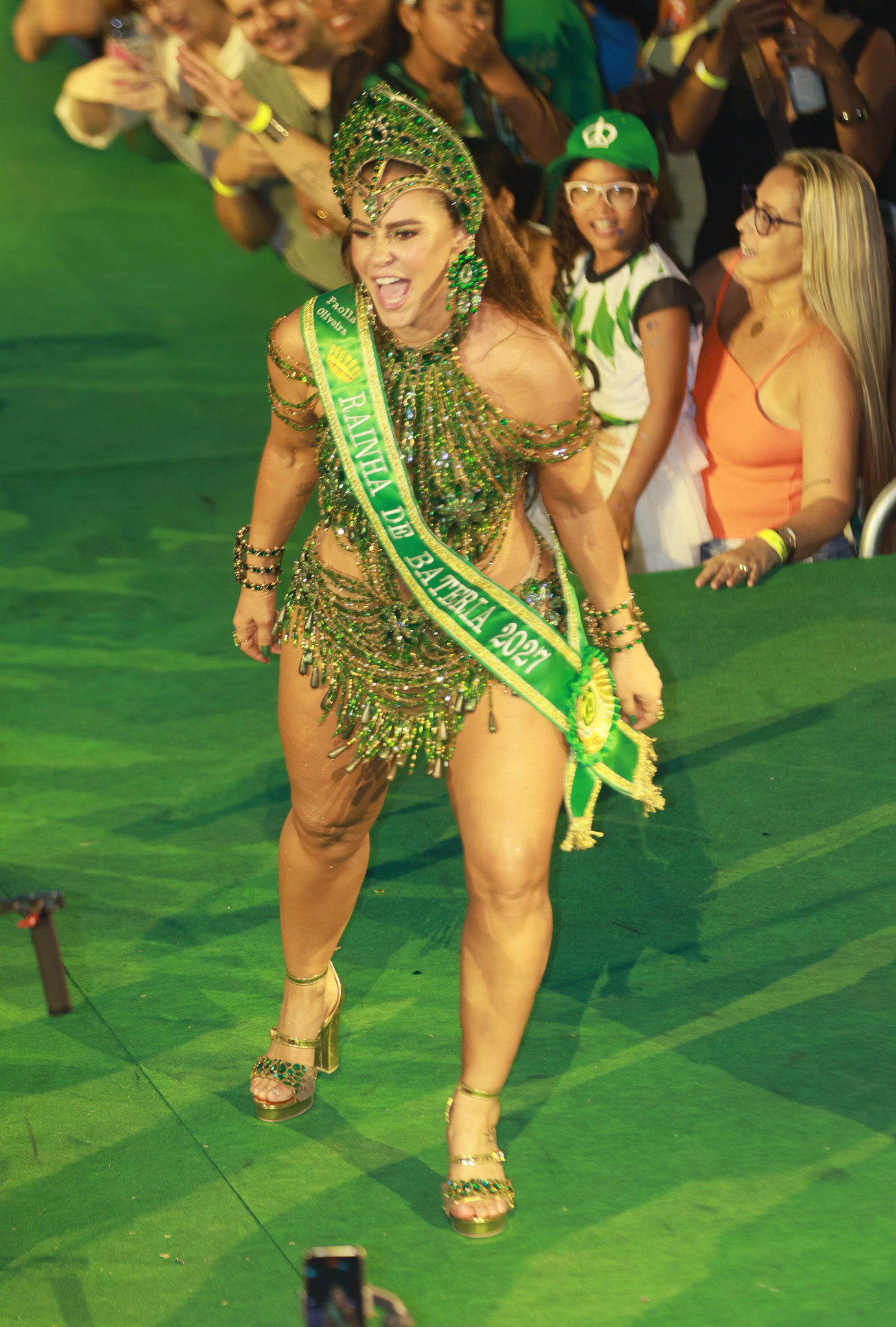 Paolla Oliveira na coroação | Thiago Mattos / Agnews