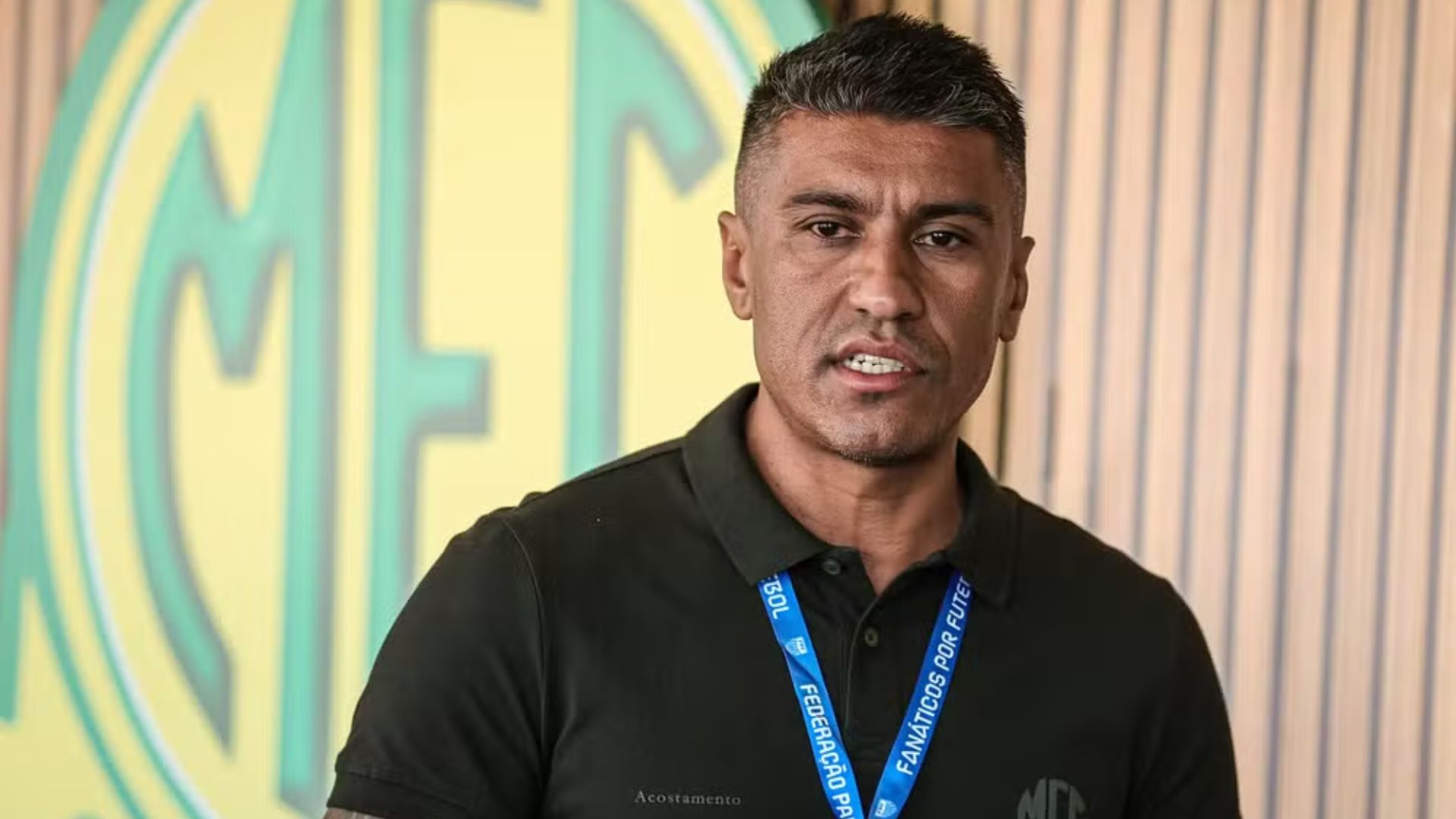 Paulinho enquanto executivo do Mirassol (Foto: JP Pinheiro – Agência Mirassol)