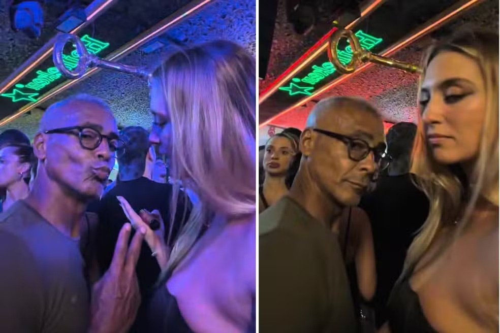 Romário curte noitada no Rio | Reprodução / Redes Sociais 