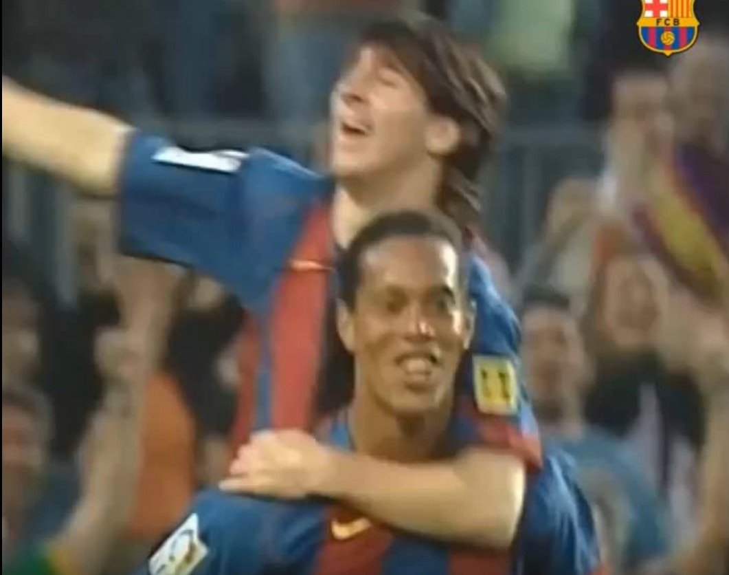 Ronaldinho e Messi
