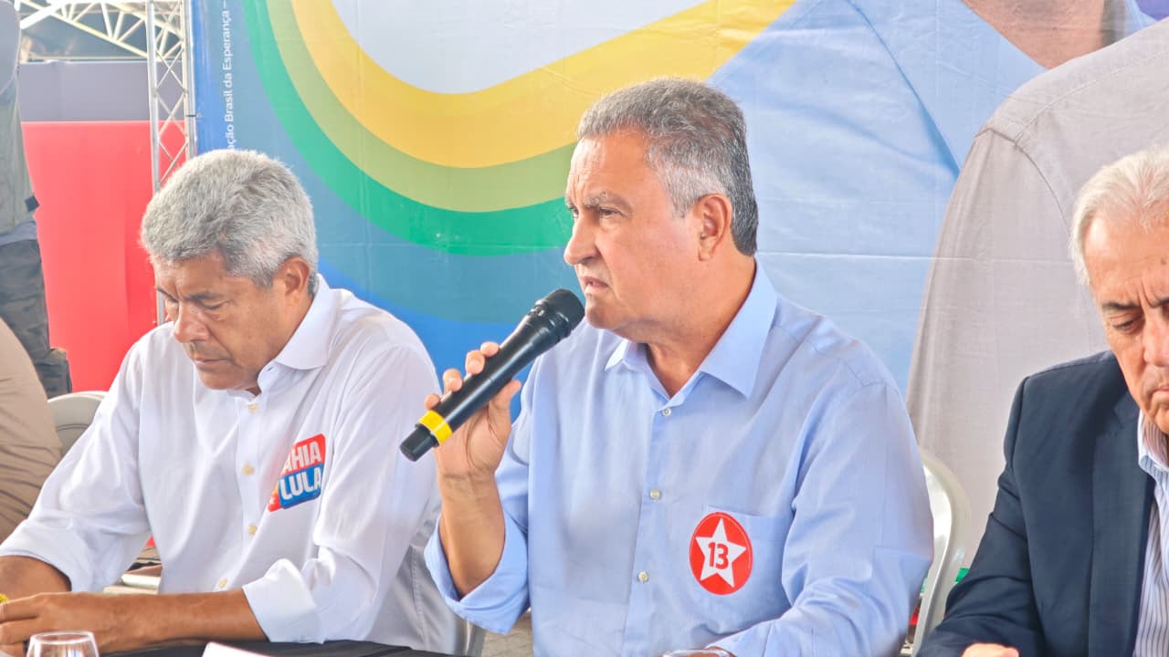 Rui Costa se reuniu com caciques petistas nesta terça-feira (13) (Foto: Ailton Fernandes / Divulgação)