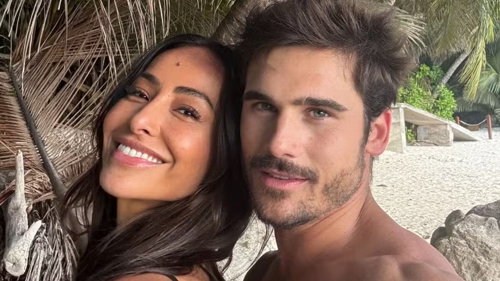 Nicolas Prattes mostra momento íntimo com Sabrina Sato grávida: “Barrigão”