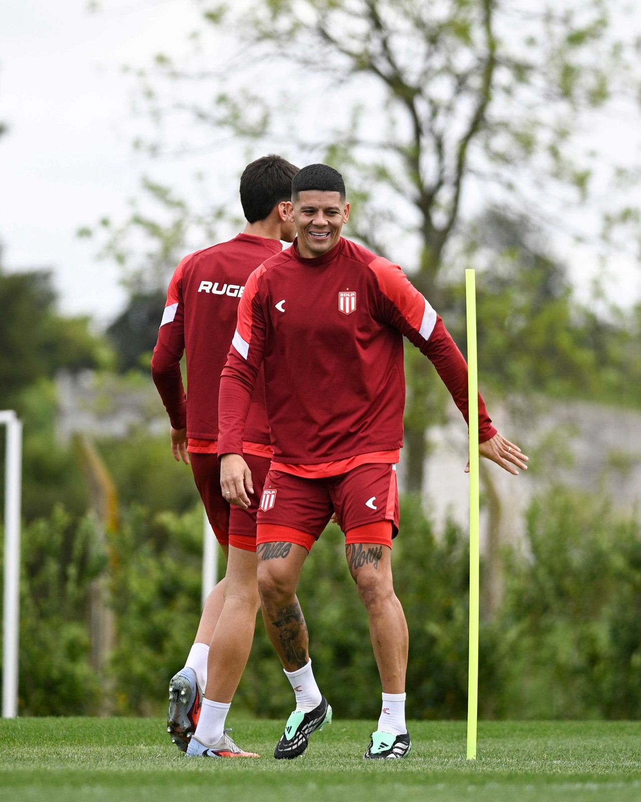 Reprodução/Instagram @edelpoficial e @marcosrojo