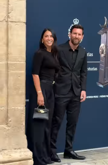 Reprodução/ Instagram @fundacionprincesadeasturias e @leomessi