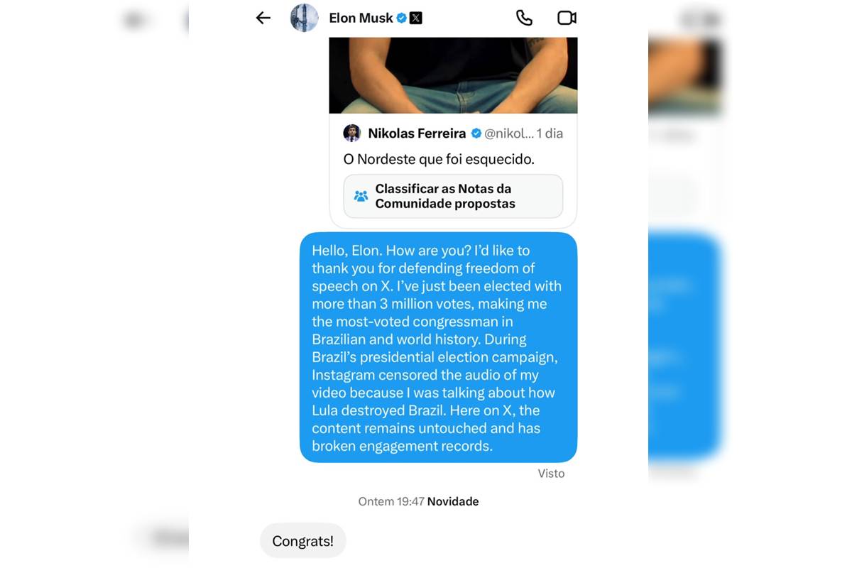 Vídeo de Nikolas sobre pobreza no Nordeste é contestado 