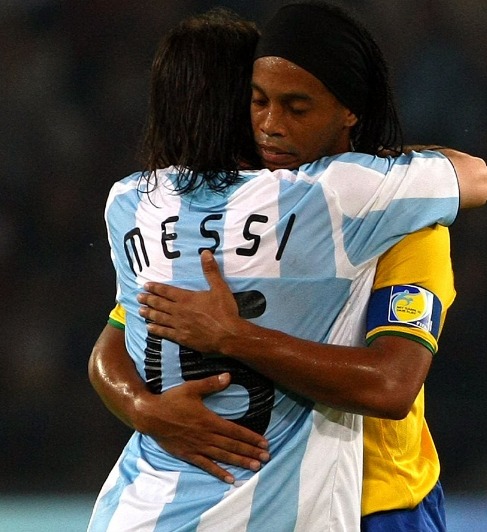 Messi e Ronaldinho