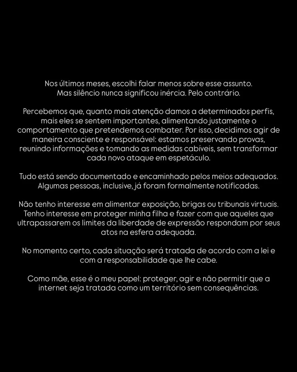 Prints Amanda Kimberlly | Reprodução / Redes Sociais 