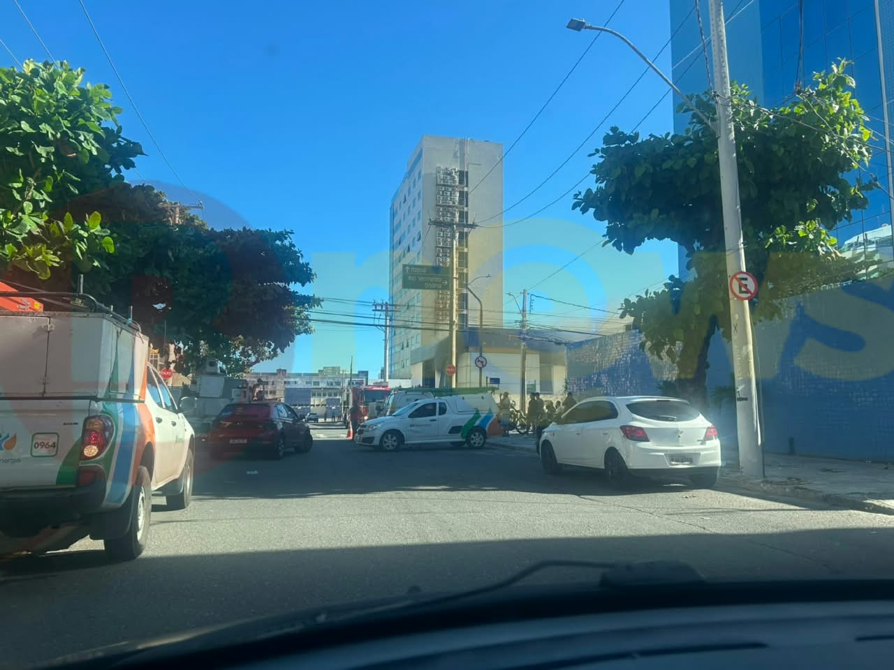 Princípio de incêndio na Coelba derruba fornecimento de energia em bairros de Salvador