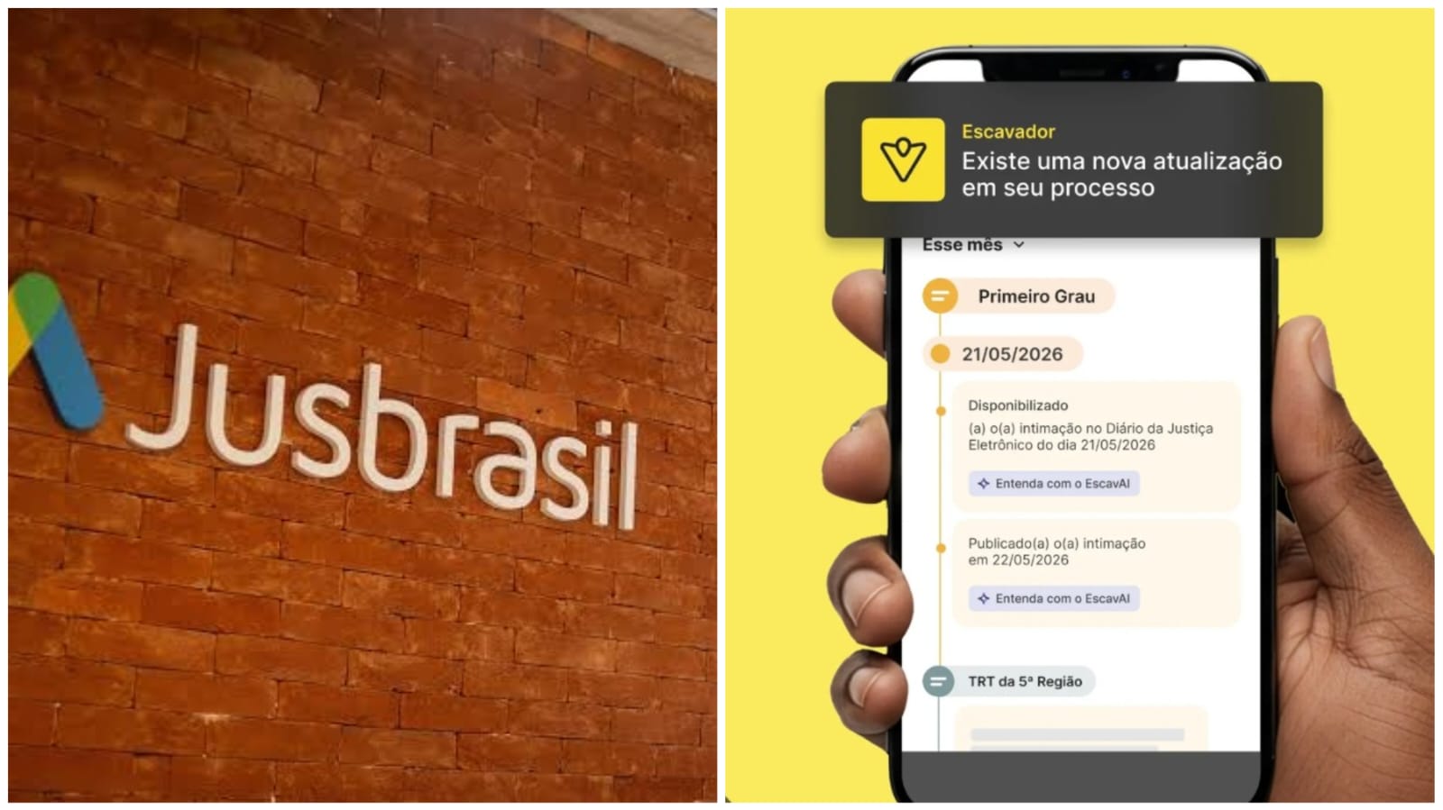 Disputa de startups baianas: Justiça proíbe Jusbrasil de manipular inteligência artificial contra Escavador