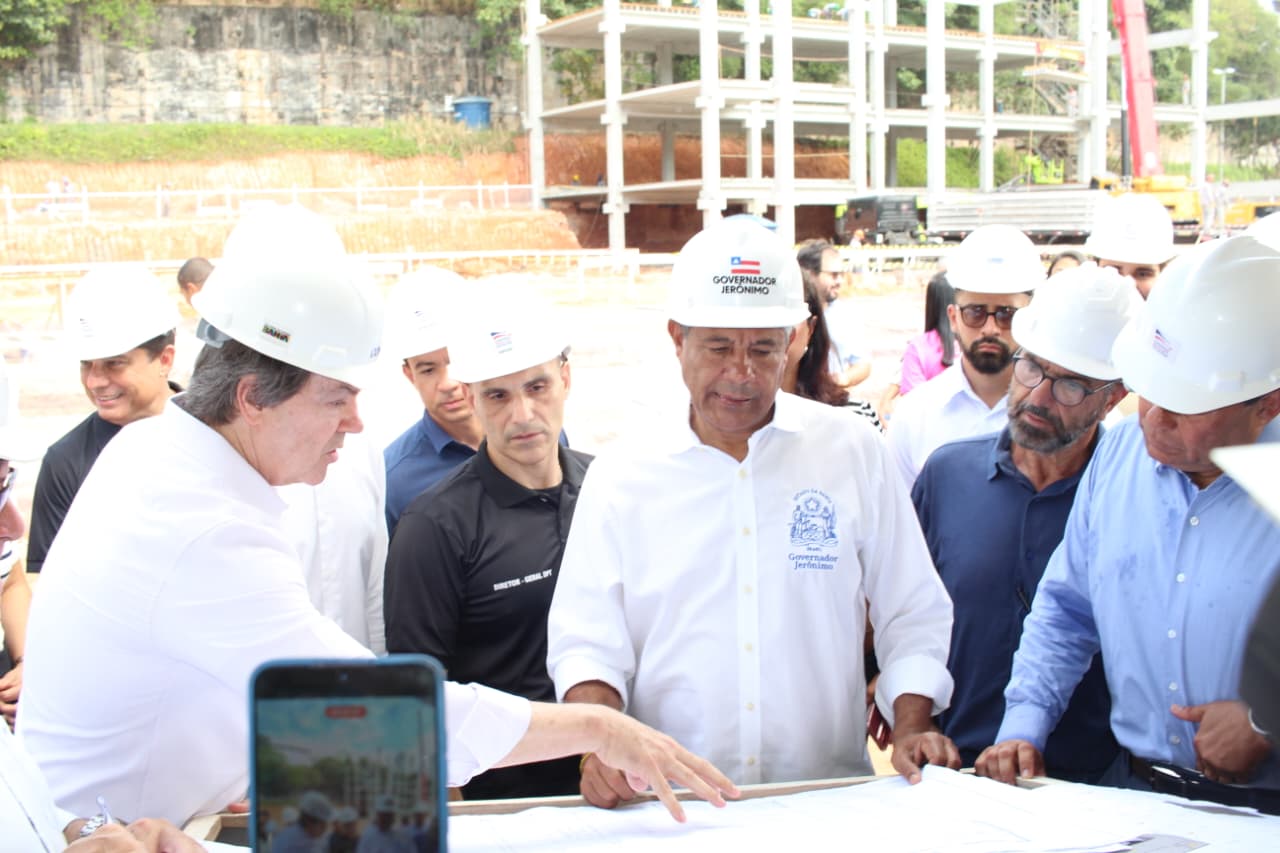 Também houve visita nas obras da nova sede do DPT | Foto: Deivid Santana | BNews
