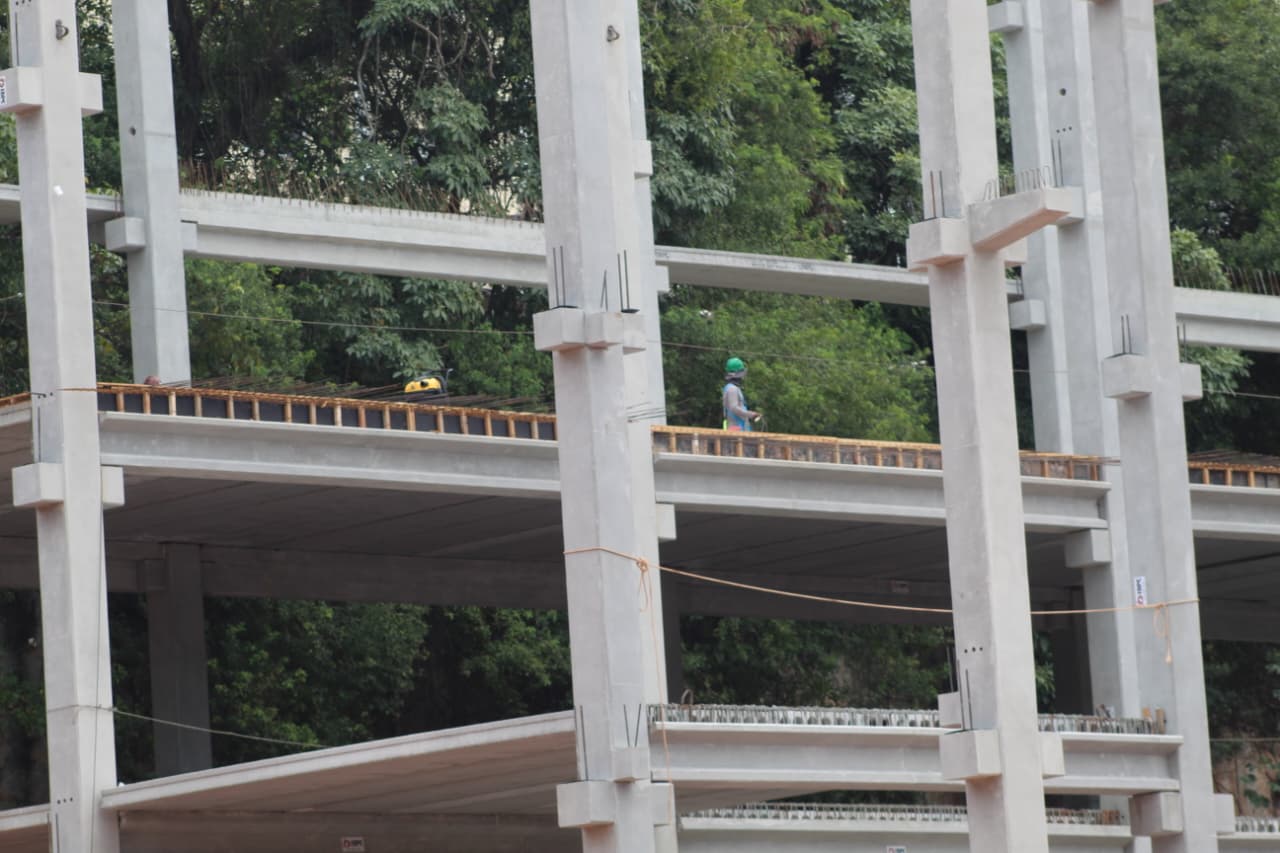 Também houve visita nas obras da nova sede do DPT | Foto: Deivid Santana | BNews