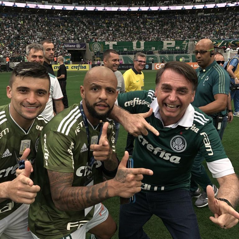 bolsonaro e felipe melo