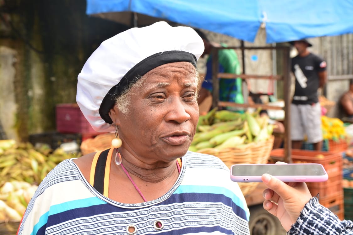 Solange Conceição, feirante da Feira de São Joaquim 