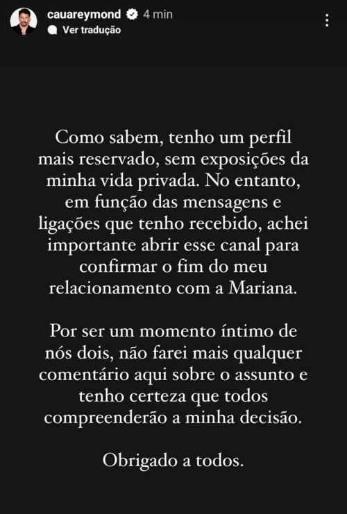 pronunciamente Cauã