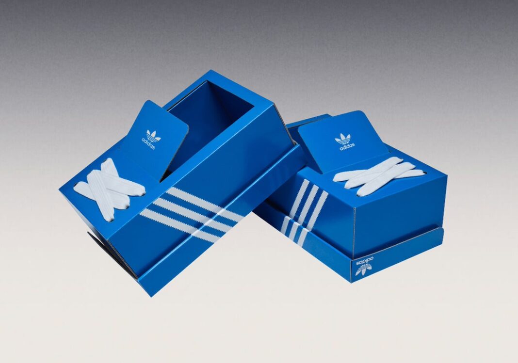 tênis adidas caixa 