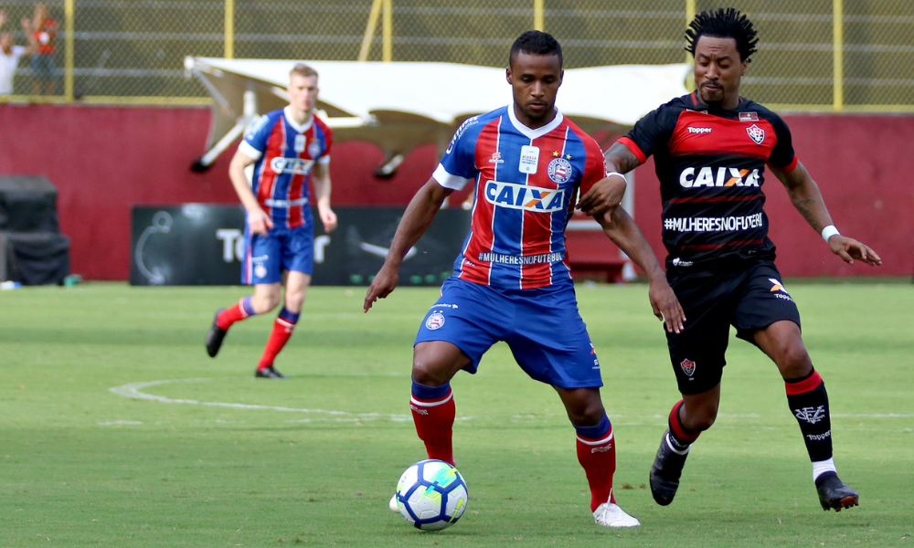 Ba-Vi disputado no Barradão em 2018, pela Série A