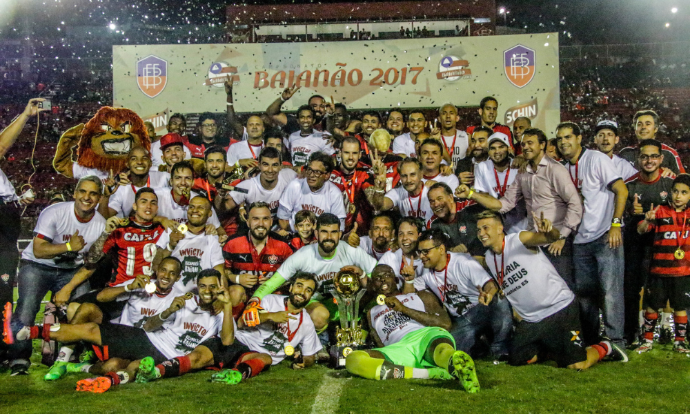Vitória campeão invicto do Baianão 2017