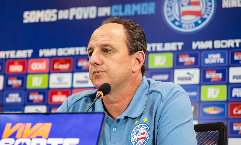 Técnico Rogério Ceni, em coletiva após empate contra Mirassol