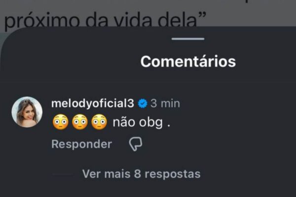 resposta de melody