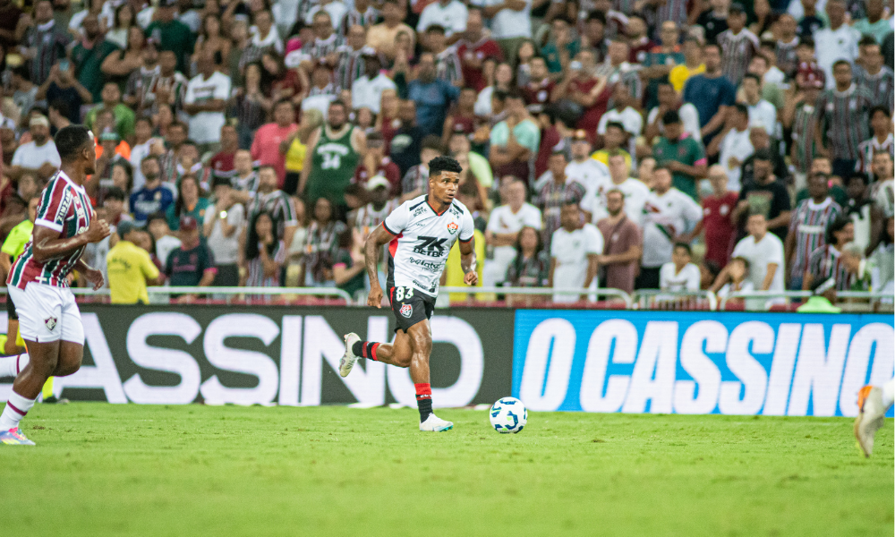 Jamerson em Fluminense x Vitória, no Maracanã